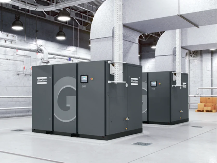 Compressore a vite a iniezione di olio Atlas Copco G 90-160