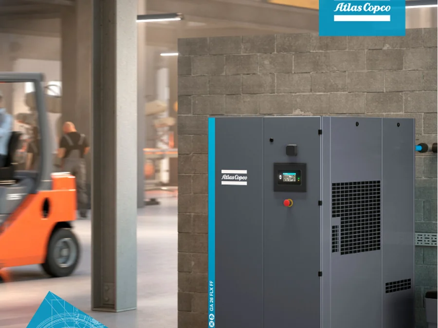 Compressore a vite a iniezione di olio Atlas Copco GA 11-30 FLX