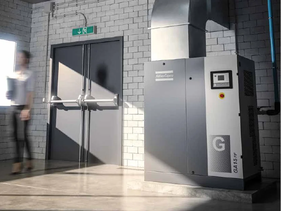 Compressore a vite a iniezione di olio Atlas Copco GA 15-26