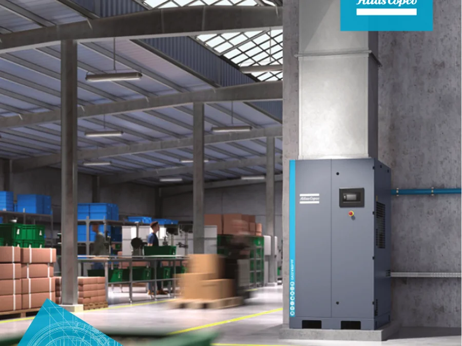 Compressore a vite a iniezione di olio Atlas Copco GA 22-37 VSDs