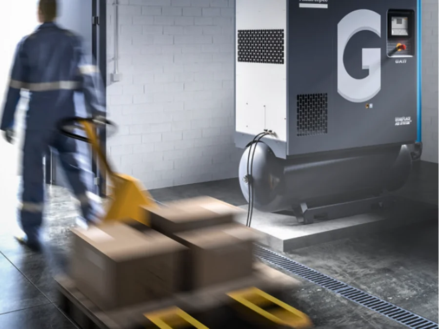 Compressore a vite a iniezione di olio Atlas Copco GA 5-11