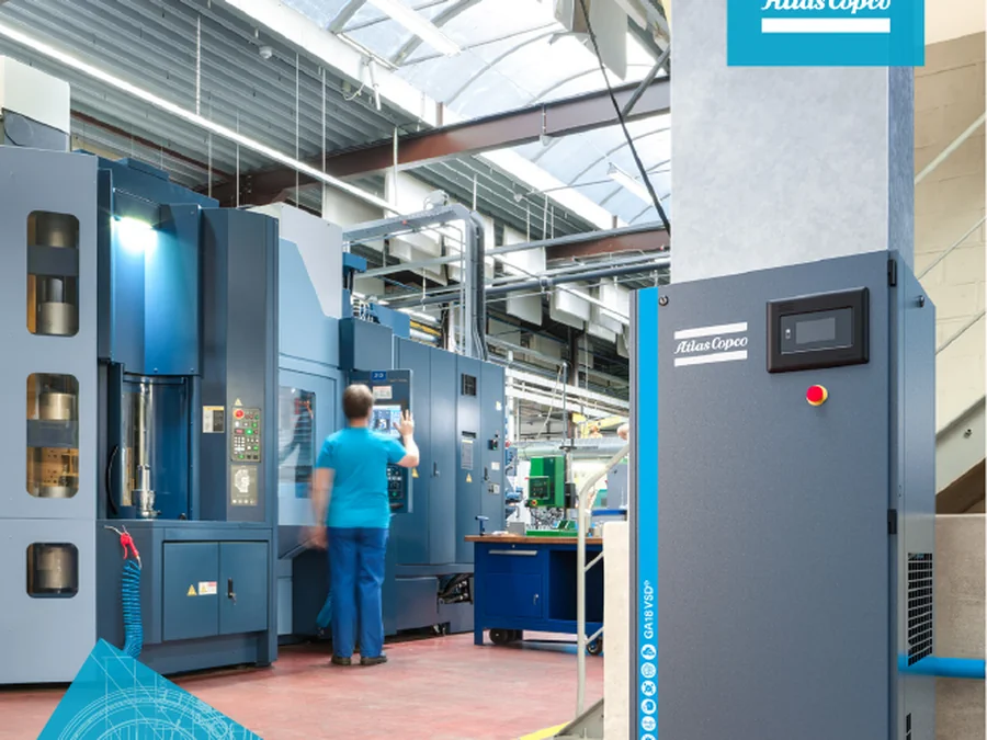 Compressore a vite a iniezione di olio Atlas Copco GA 5-18 VSDs