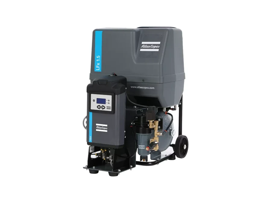 Compressore a pistone compatto oil-free Atlas Copco LFx