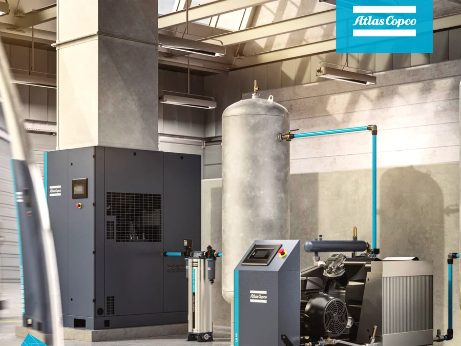 Compressori a pistone oil-free Atlas Copco LF e LFx