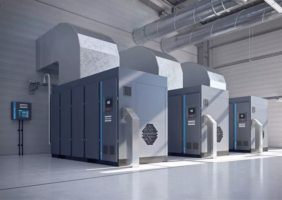Compressori a vite oil-free Atlas Copco