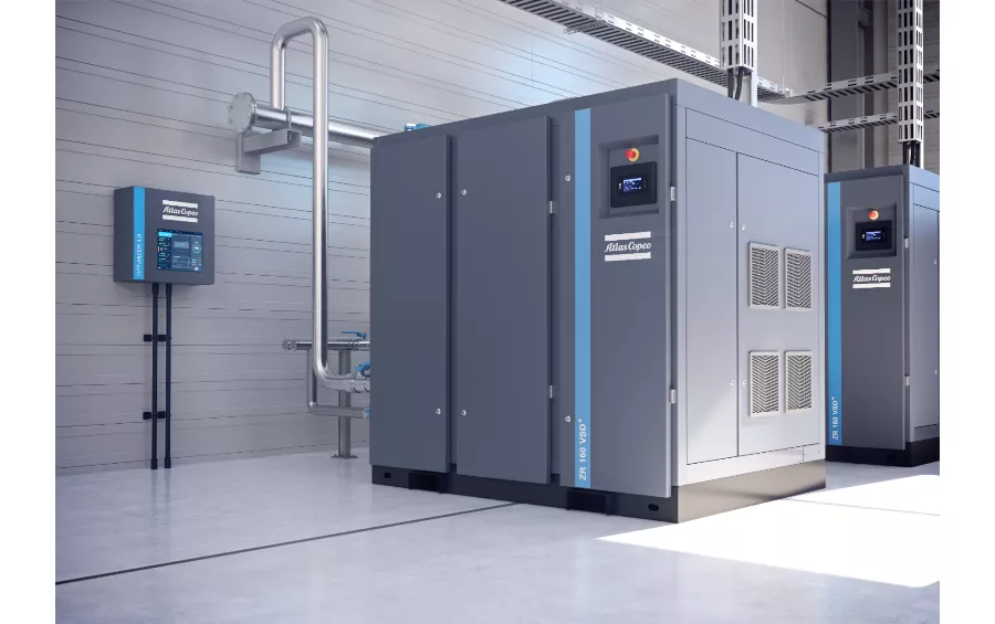 Compressore a vite oil-free premium Atlas Copco ZR/ZT 75-160 VSD+
