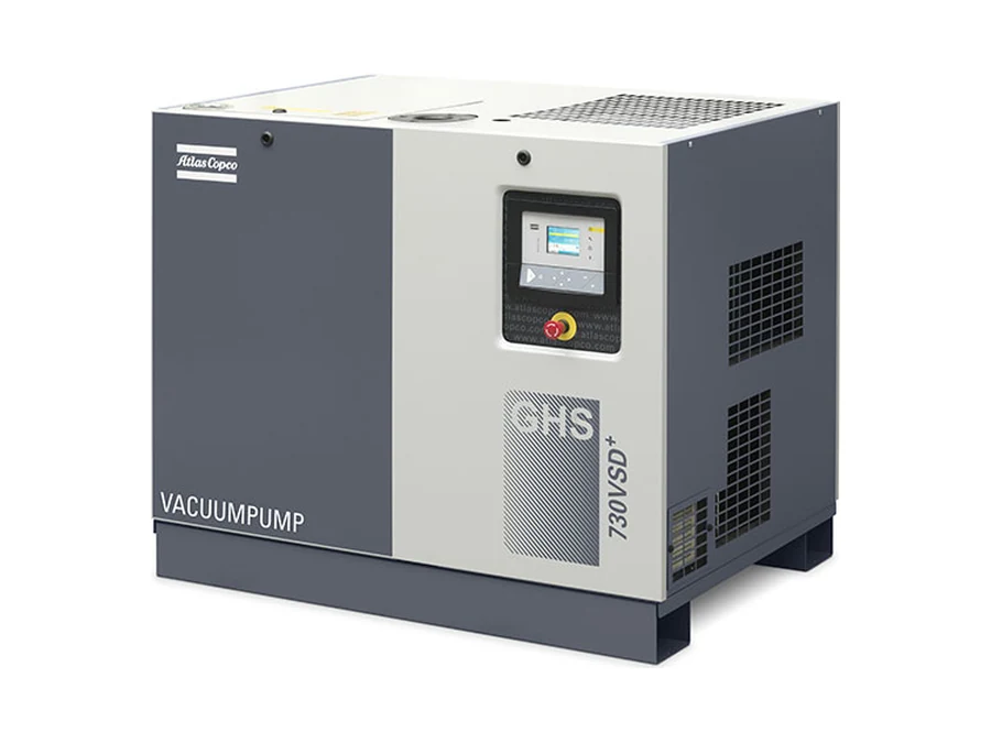 Pompa per vuoto a vite lubrificata Atlas Copco GHS VSD+